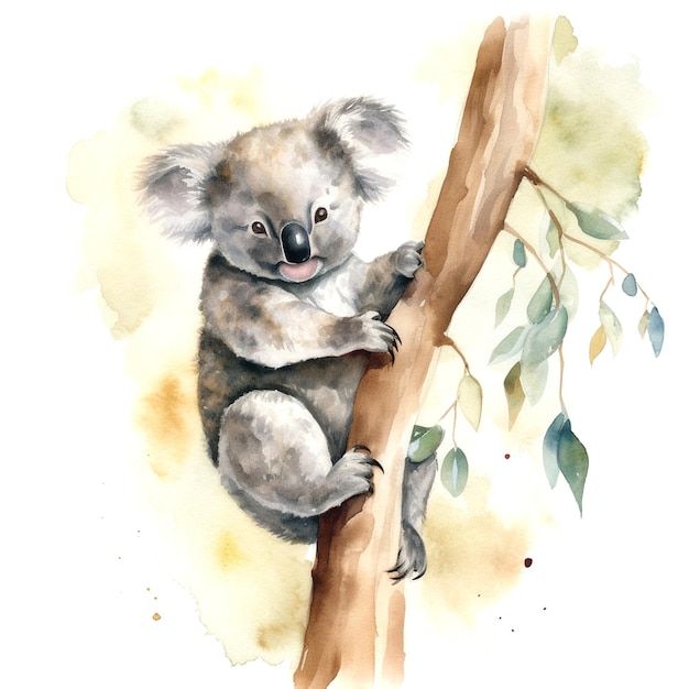 Foto achtergrond voor koala