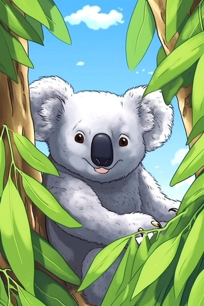 achtergrond voor koala