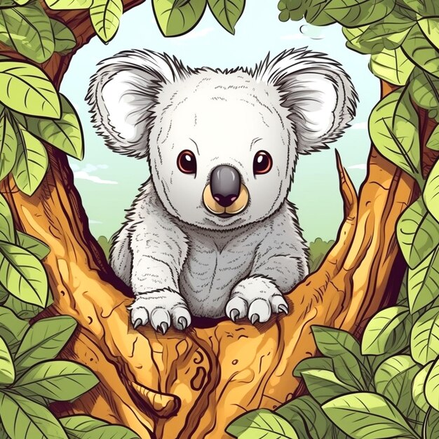 achtergrond voor koala