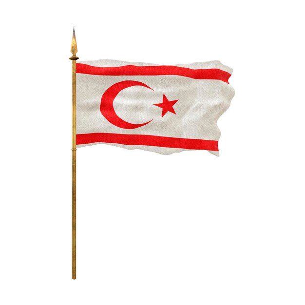 Achtergrond voor ontwerpers Nationale feestdag Nationale vlag van de Turkse Republiek Noord-Cyprus