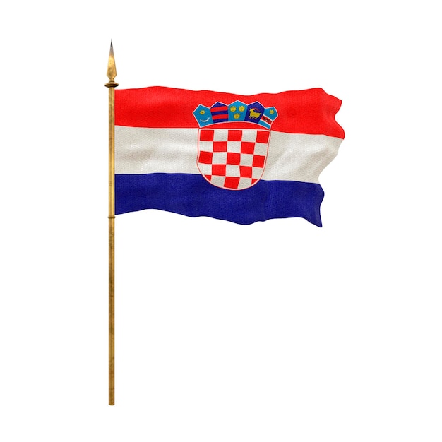 Achtergrond voor ontwerpers Nationale feestdag Nationale vlag van Kroatië