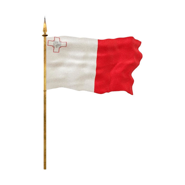 Achtergrond voor ontwerpers Nationale feestdag Nationale vlag van Malta