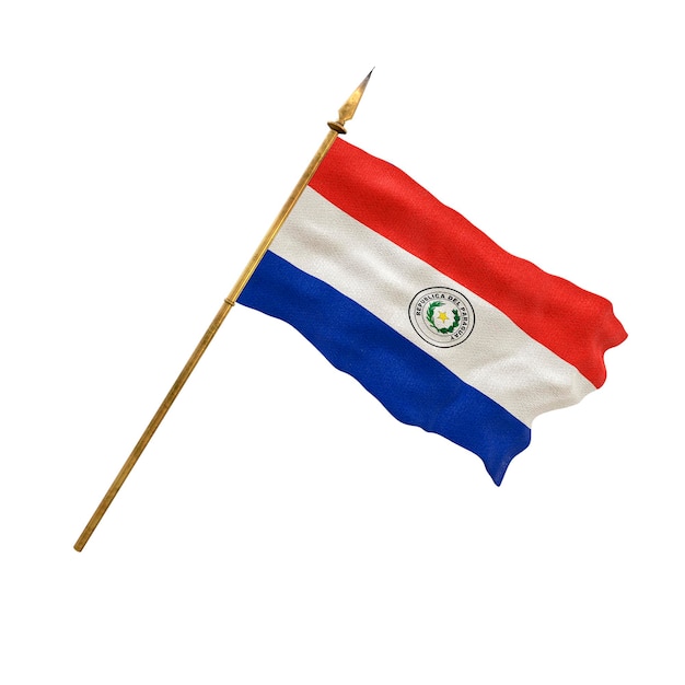 Achtergrond voor ontwerpers Nationale feestdag Nationale vlag van Paraguay