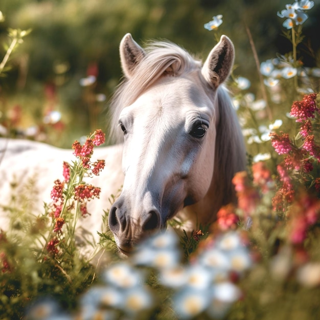 achtergrond voor paard