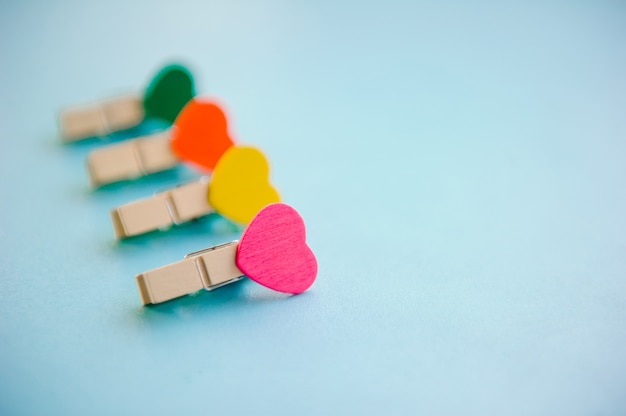 Foto achtergrond voor valentijnsdag met zoet en romantisch moment