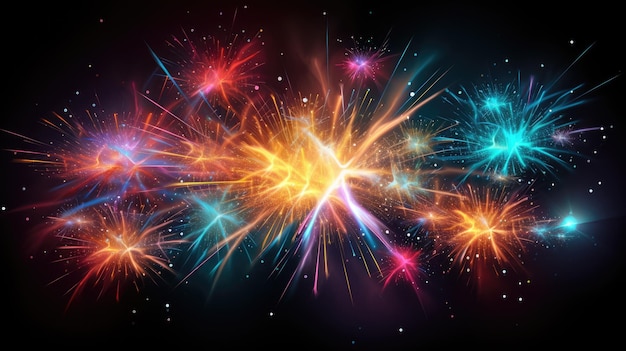 achtergrond vuurwerk achtergrond viering achtergrond HD 8K behang Stock Photographic Image