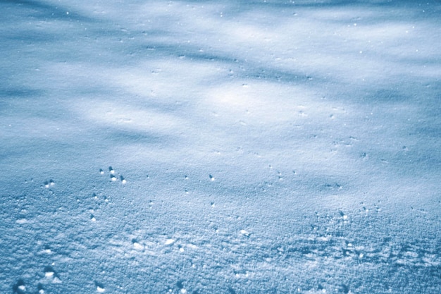 Achtergrond Winterlandschap De textuur van de sneeuw