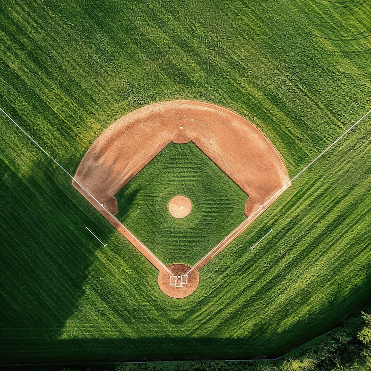 Foto achtergrondpapier gerelateerd aan honkbal