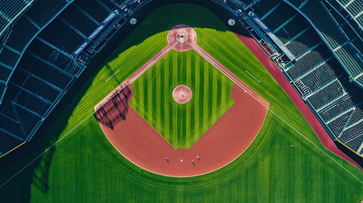 Foto achtergrondpapier gerelateerd aan honkbal