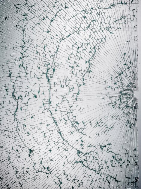 Achtergrondstructuur van gebarsten glas