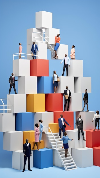 Achtergrondtapijt van creatieve manipulatie van prachtige kunstwerken