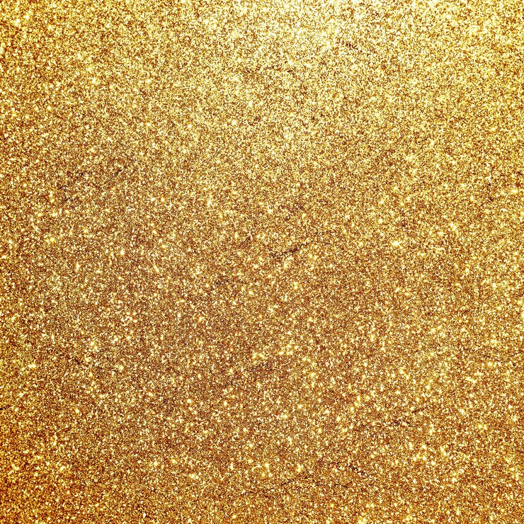 Foto achtergrondtextuur met gouden glitter