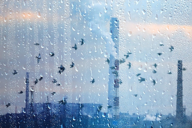 酸性雨産業自然汚染カーボンフットプリントの背景