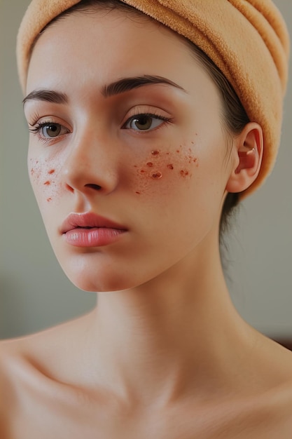 Acne en puistjes op het gezicht