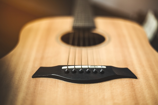 Acoustic guitar instrument