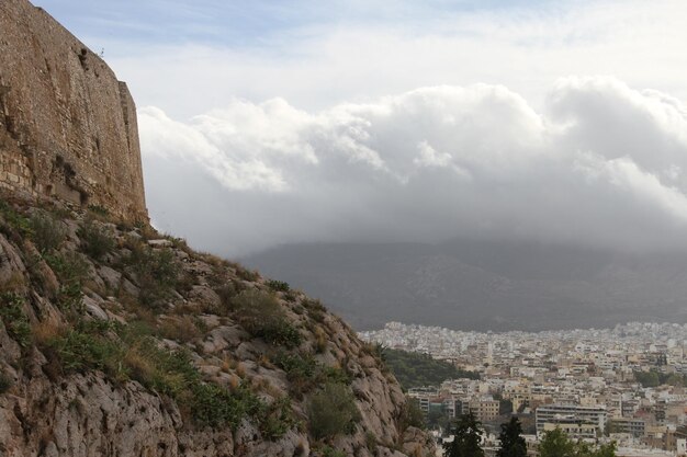 Photo acropolis athens greece
