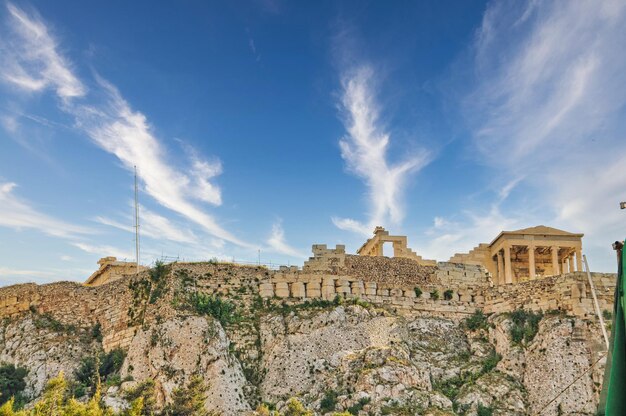 Acropolis of Athens in Greece