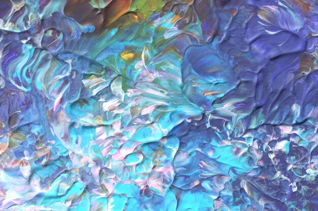 Acryl kleurrijke textuur Creatieve abstracte achtergrond