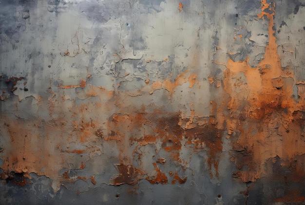 acrylic on canvas rusty clogged rain sprays against the wall