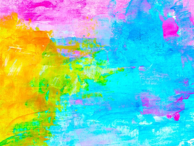 Photo acrylic colorful paint background