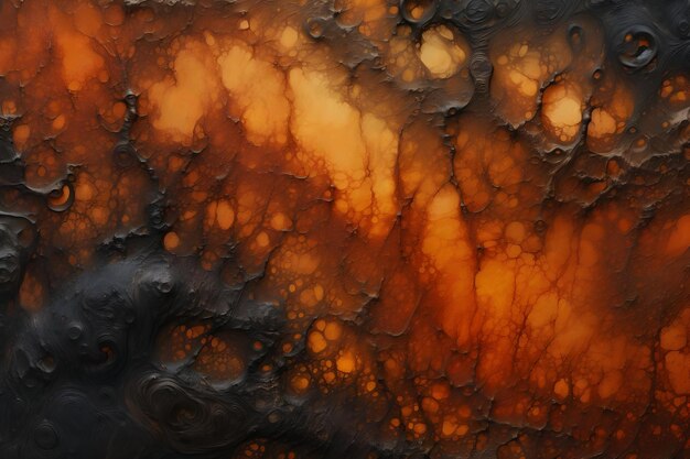 Acrylic paint texture orange and black colors High quality