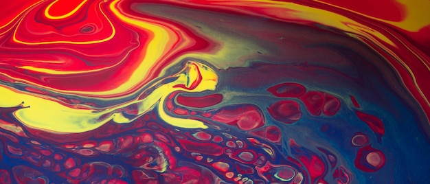 Acrylic Pour Color Liquid marble abstract surfaces Design