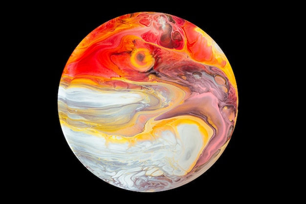 Acrylic Pour Color Liquid marble abstract surfaces Design