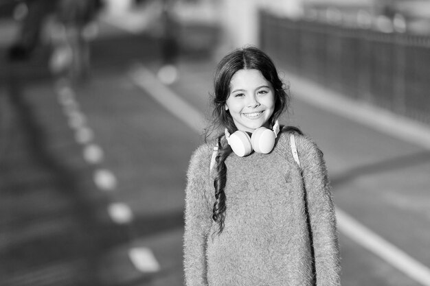 Active lifestyle music play list girl cute child with\
headphones reasons you should use headphones headphones changed\
world headphones bring privacy to public spaces music always with\
me