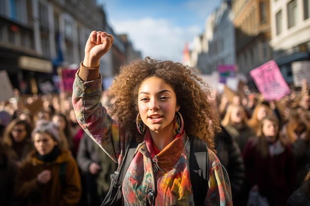 Activisme tegen klimaatonrechtvaardigheid Stemmen voor milieuequiteit