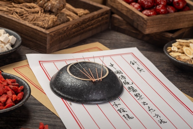 Acupuncture is a traditional Chinese medicine