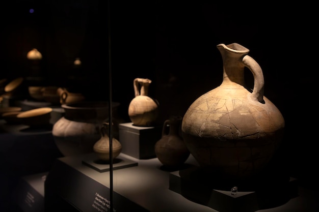 Adana Turkije 12 augustus 2023 Archeologisch museum van Adana