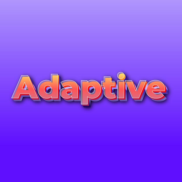 Adaptivetext effect jpg gradient purple background card photo