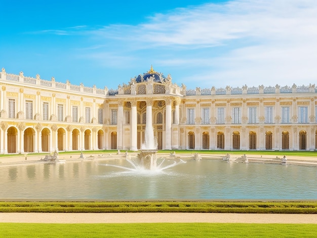 Adembenemende schoonheid van het paleis van Versailles in Frankrijk