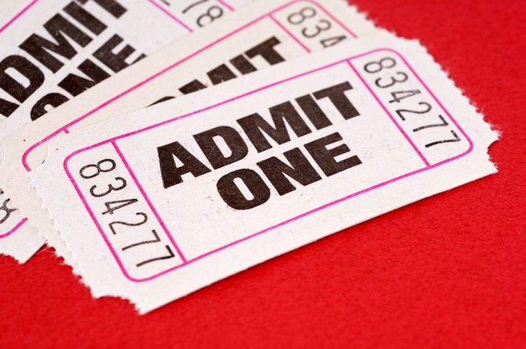 Photo admit one tickets