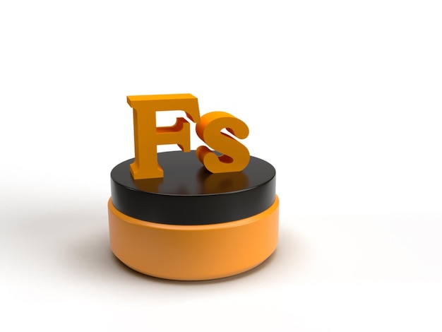 Foto logo adobe fs, 3d