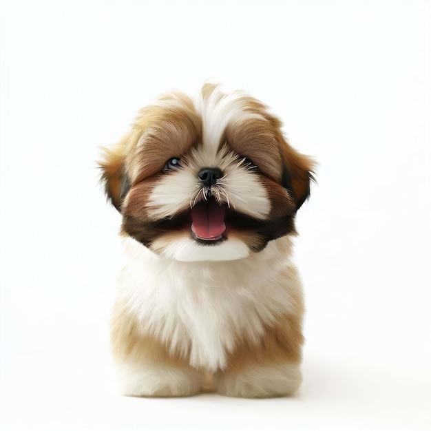 Adorabele baby Shih Tzu Pup Generatieve AI