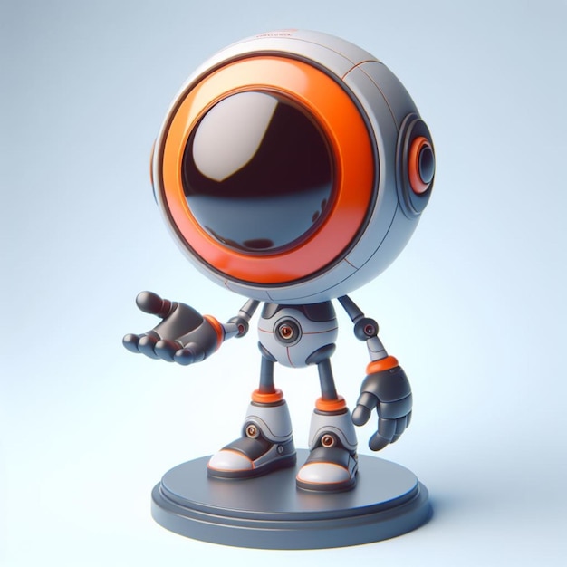 Adorable 3d character for children