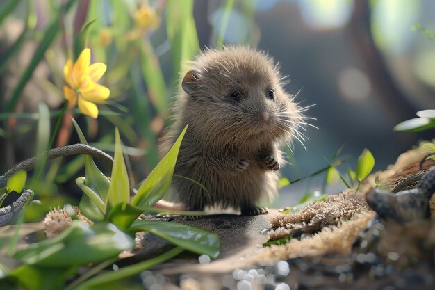 可愛い幼い動物