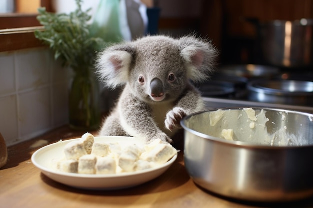 Adorable Baby Koala39s Baking Adventure