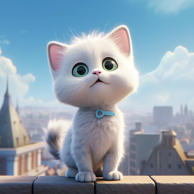 Очаровательные кошки из мультфильмов: игривые персонажи для детей