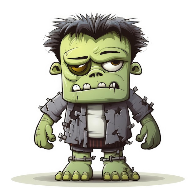 Adorable Cartoon Frankenstein's Monster Yay or Nay