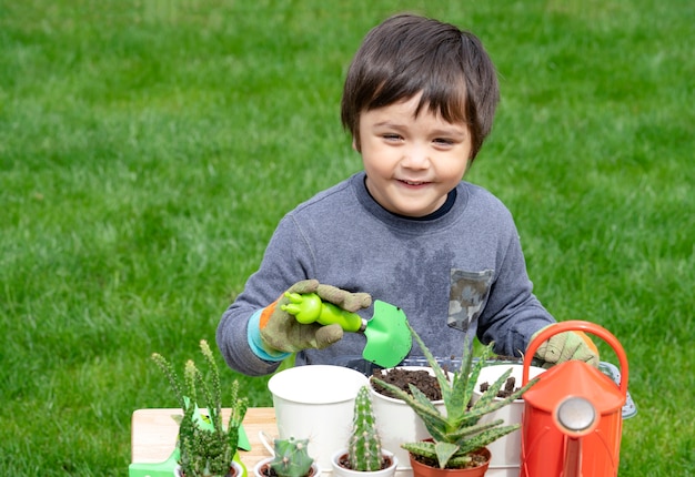 Adorable cute little kid 