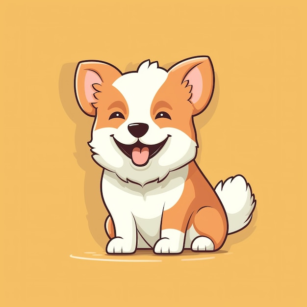 adorable dog character