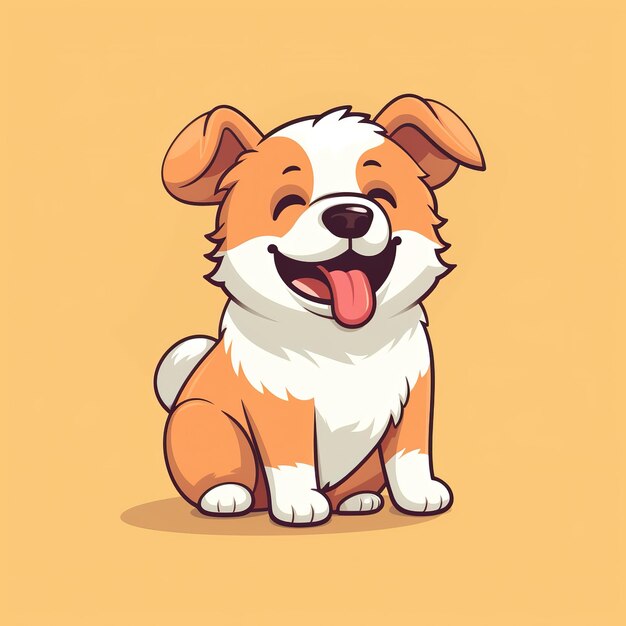 adorable dog character