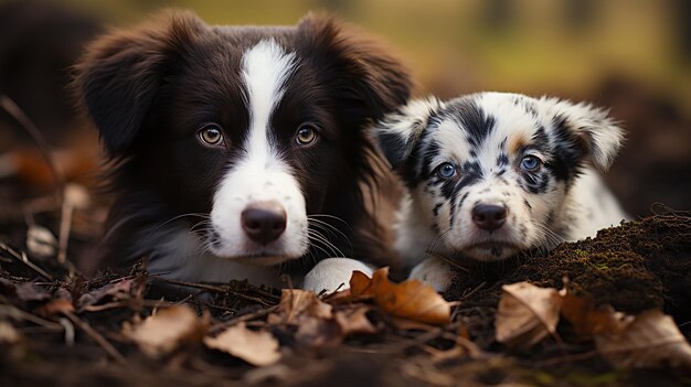 Adorable Duo Puppy and Calf Captured with Nikon D850 85mm f18