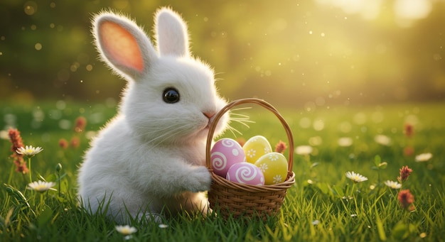 adorable easter bunny