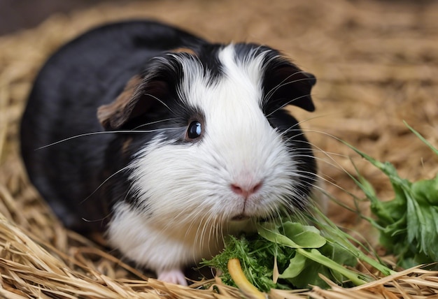 Adorable Guinea Pigs Fluffy Companions for Cozy Homes