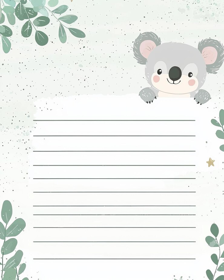 Photo adorable koala peeking from lush foliage background