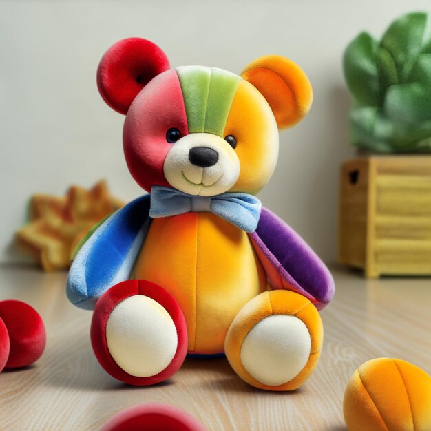 Adorable Playmate Teddy Bear Charm for Children