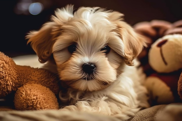 Adorable Puppy Playthings